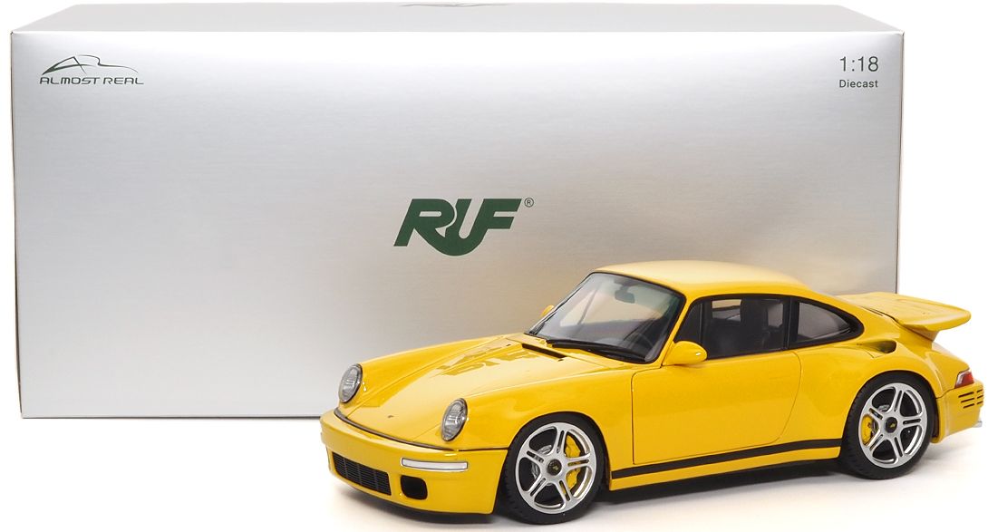 Available To Order – RUF CTR Anniversary 2017 - Blossom Yellow 1:18 (ALM 880301)