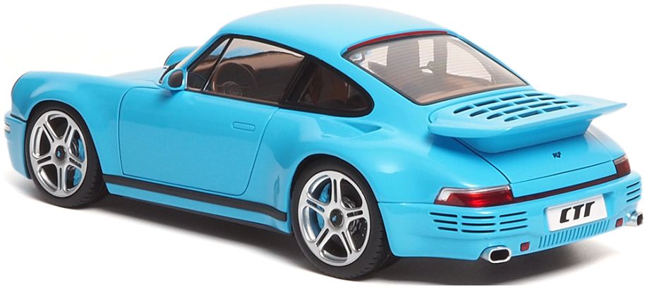 Available To Order – RUF CTR Anniversary 2017 Bavarian Sky Blue 1:18 (ALM 880302)