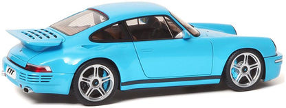Available To Order – RUF CTR Anniversary 2017 Bavarian Sky Blue 1:18 (ALM 880302)