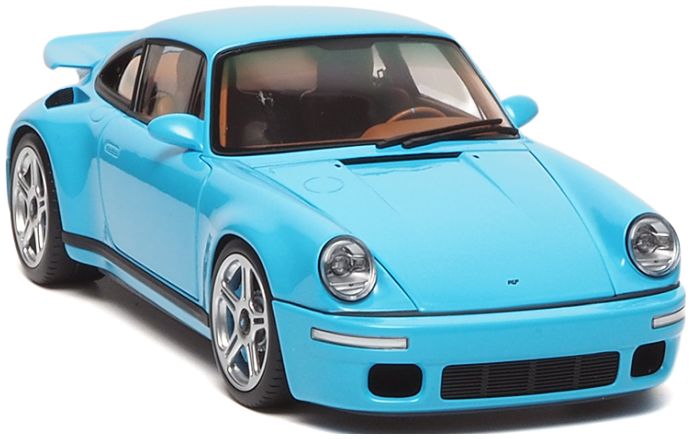 Available To Order – RUF CTR Anniversary 2017 Bavarian Sky Blue 1:18 (ALM 880302)