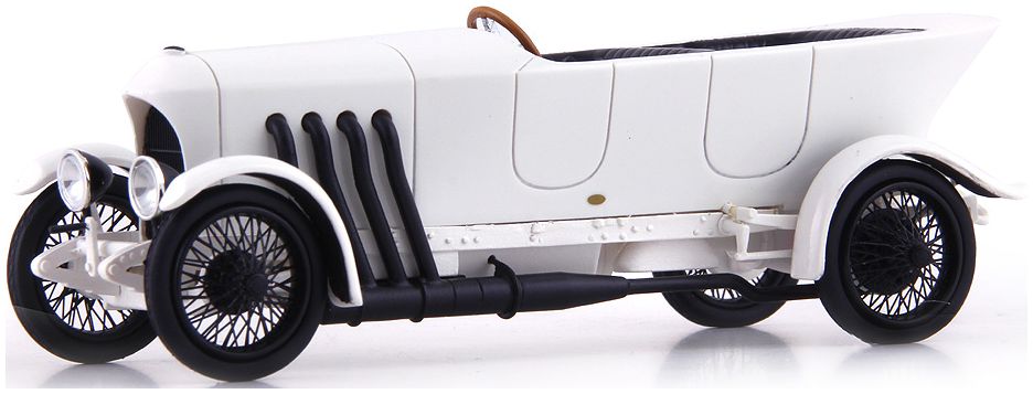 Available to Order – Austro Daimler 22/86ps Spezial 'prince Elias of Parma' White 1:43 Autocult Model (ATC 01022)