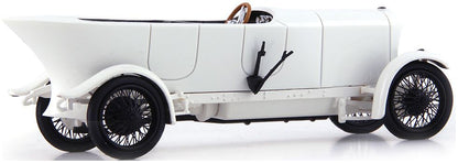 Available to Order – Austro Daimler 22/86ps Spezial 'prince Elias of Parma' White 1:43 Autocult Model (ATC 01022)