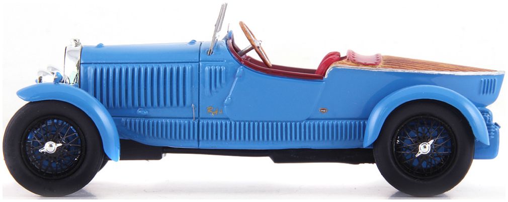 Available to Order – Bugatti Type 40 Boattail Speedster Blue 1:43 Autocult Model (ATC 01023)