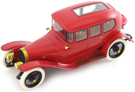 Available to Order – Gregoire 15/22hp Torpille Saloon Alin & Liautard Red 1:43 Autocult Model (ATC 01024-1)