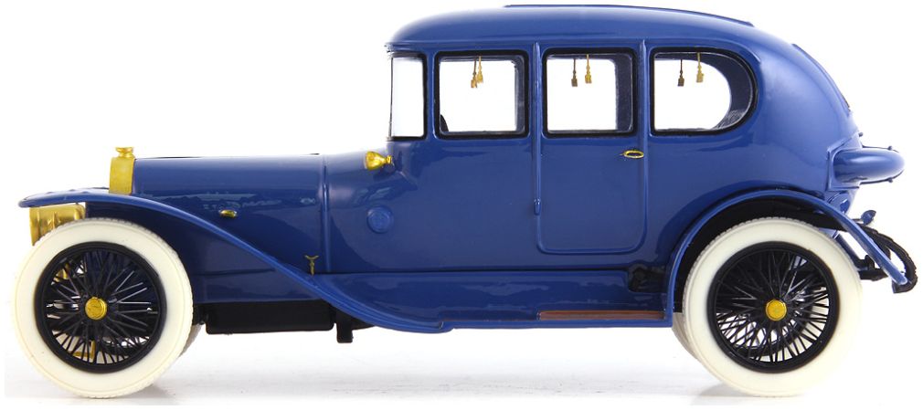 Available to Order – Gregoire 15/22hp Torpille Saloon Alin & Liautard Blue 1:43 Autocult Model (ATC 01024-2)