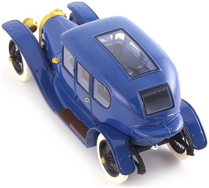 Available to Order – Gregoire 15/22hp Torpille Saloon Alin & Liautard Blue 1:43 Autocult Model (ATC 01024-2)
