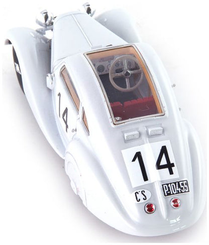 Available to Order – Aero 750 Sport Coupe 1000 Mile #14 Grey 1934 1:43 Autocult Model (ATC 02033)