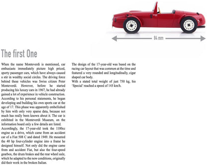 Available to Order – Monteverdi Special Red 1:43 (ATC 05045)