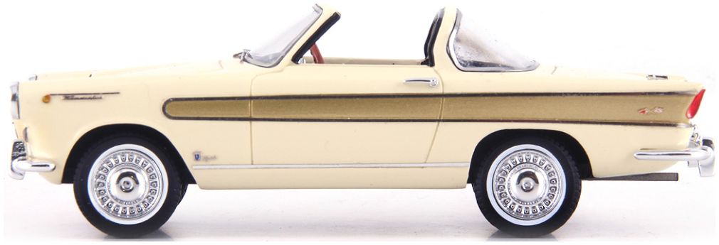 Available To Order – Fiat 1200 Vignale Wonderful Ivory 1:43 (ATC 05049)