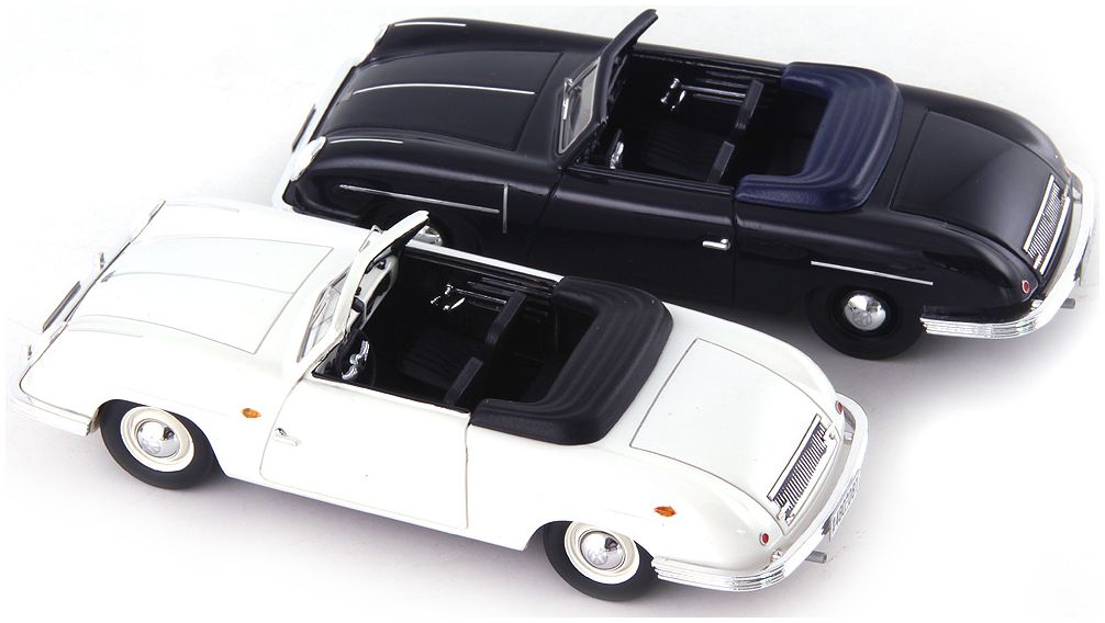 Available To Order – Drews VW Sport-Convertible Black 1:43 (ATC 05051-1)