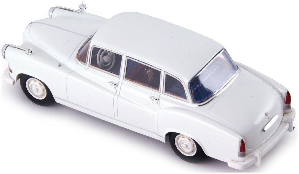 Available To Order – BMW 505 Pullmann Ghia Aigle White 1:43 (ATC 06063-2)