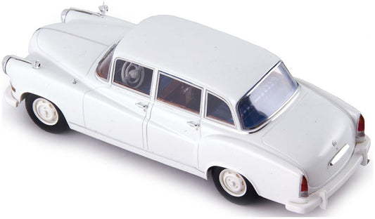 Available To Order – BMW 505 Pullmann Ghia Aigle White 1:43 (ATC 06063-2)