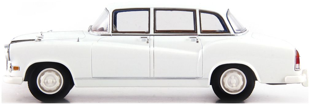 Available To Order – BMW 505 Pullmann Ghia Aigle White 1:43 (ATC 06063-2)