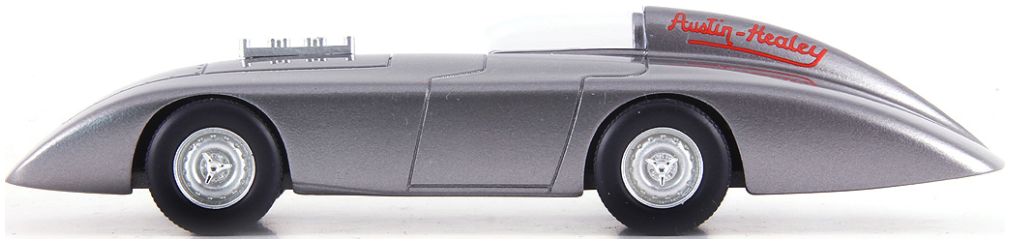 Available To Order – Austin Healey 100S Streamliner Silver 1:43 (ATC 07031)