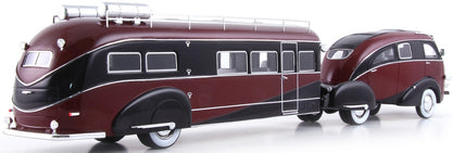 Zephir Land Yacht Red/Black 1:43 AutoCult Model (view 2)