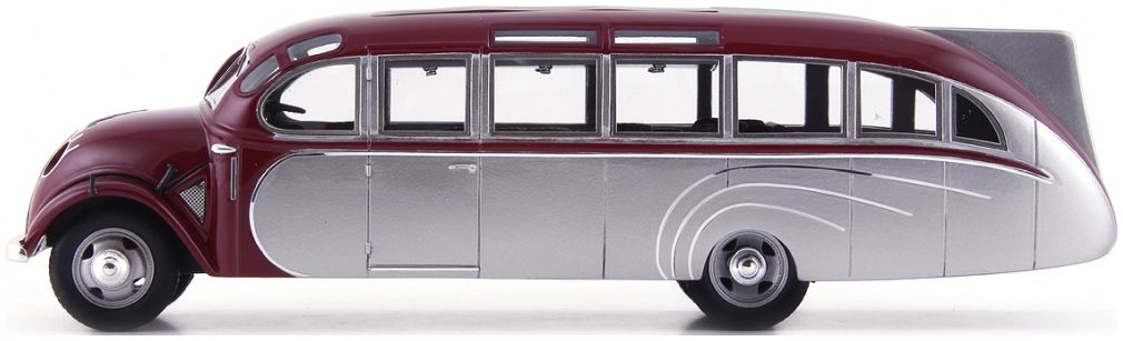 Available to Order – Opel Blitz Ludewig Aero Red-Silver 1:43 (ATC 10013)