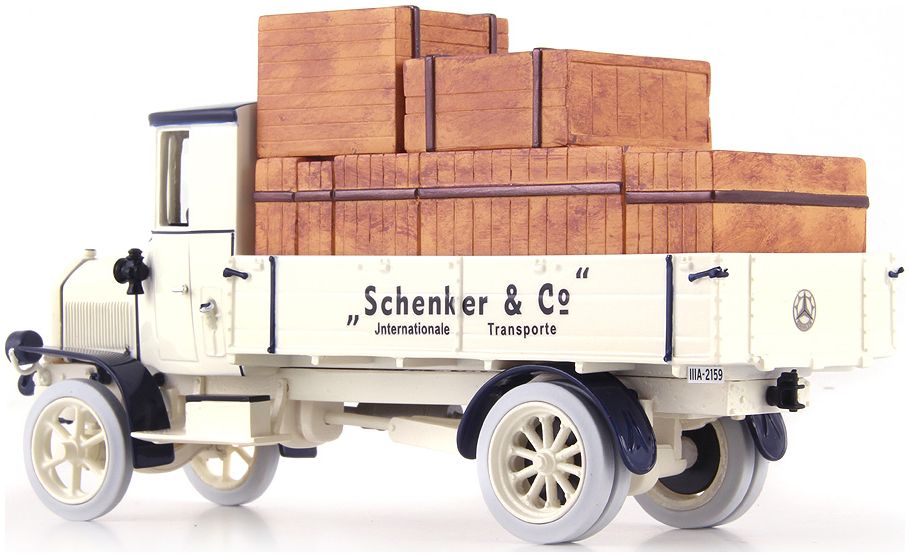 Available To Order – Daimler Marienfelde DR 4-5 dz 'Schenker' w/Load 1:43 (ATC 11019-1)