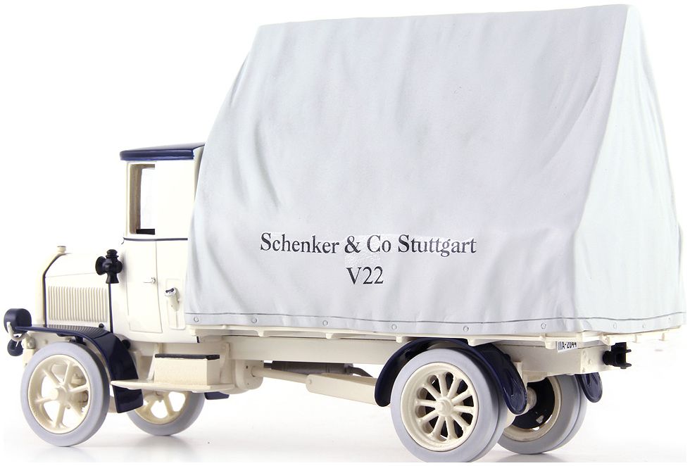 Available To Order – Daimler Marienfelde DR 4-5 dz 'Schenker' w/Canvas 1:43 (ATC 11019-2)