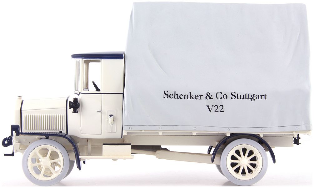 Available To Order – Daimler Marienfelde DR 4-5 dz 'Schenker' w/Canvas 1:43 (ATC 11019-2)