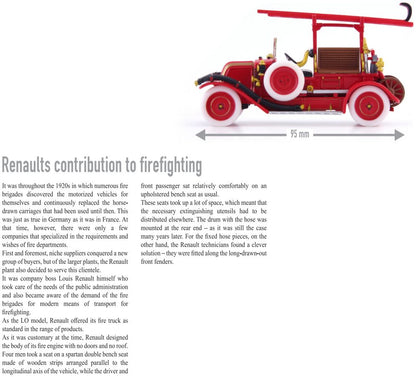 Available to Order – Renault Type LO Camion Pompier Red 1:43 (ATC 12019)