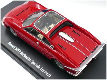 Ferrari 365P 3 Posti 1966 'Gianni Agnelli Red Version Before Restoration' (156pcs) 1:43 AutoCult Model (view 2)