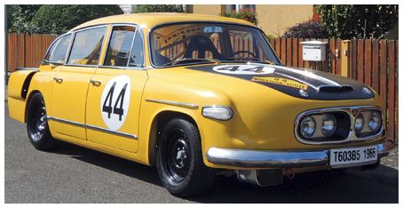 Tatra 603-2 B5 Marathon de la Route 1966 #44 ATC90354 1:43 AutoCult Model (view 2)