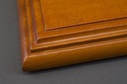 Available To Order – Aichi Display Case with Mahogany Wood Base (Narrow Edge) 1:43 Atlantic Model (ATL 10051)