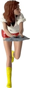 Available To Order – Rebecca Car Washer Figurine 1:12 Atlantic Model (ATL 12013)