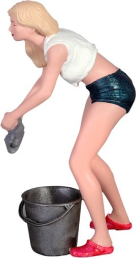 Available To Order – Lola Car Washer Figurine 1:12 Atlantic Model (ATL 12021)