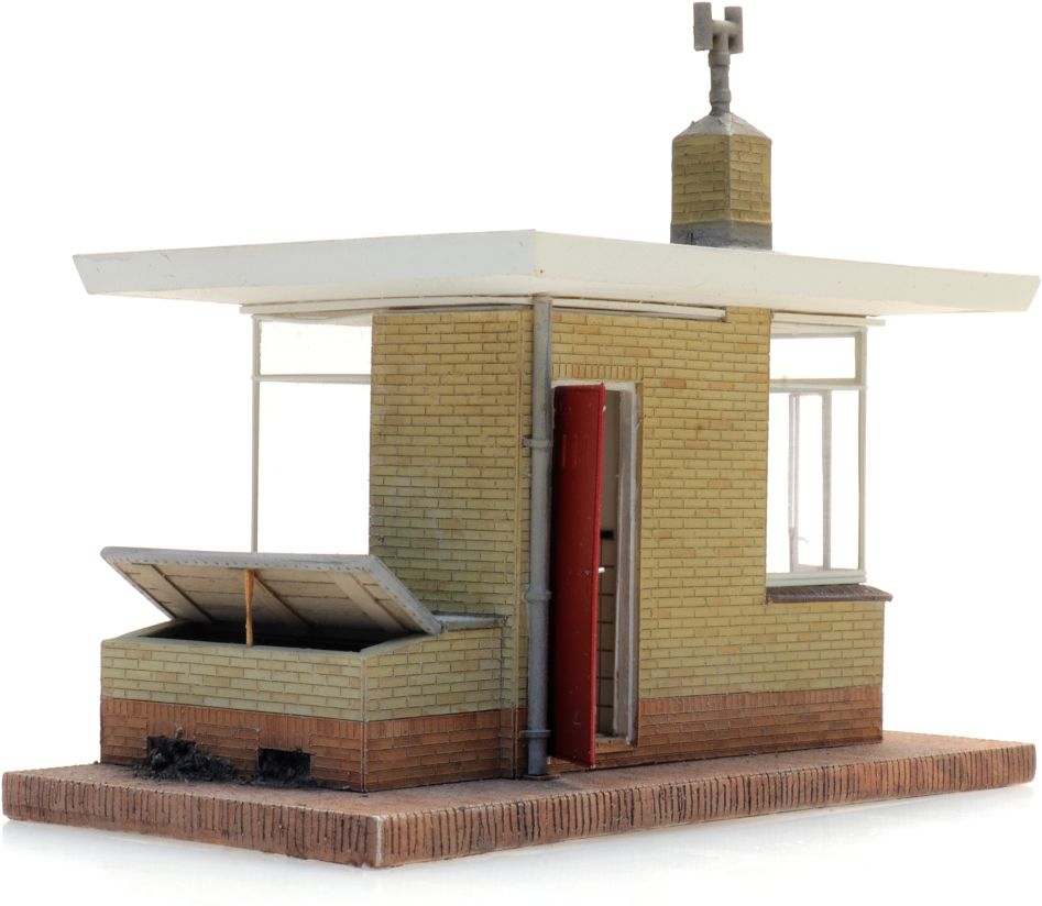 Available to Order – Level Crossing Post W32 1:87 Resin Kit, Unpainted 1:87 (ATT 10395)