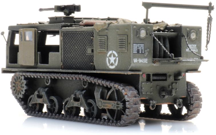 US M4 High Speed Tractor Unloading 1:87 Ready-Made, Painted 1:87 Artitec Model (view 2)