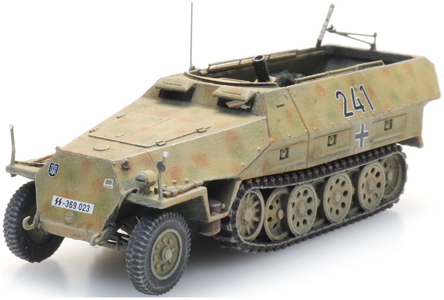Sdkfz 251/2 D Tarnung (WM) Ready-Made, Painted 1:87 Artitec Model (view 2)