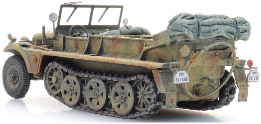 Sdkfz 10 Tarnung (WM) Ready-Made, Painted 1:87 Artitec Model (view 2)