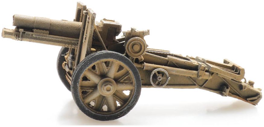 15 cm sIG 33 Afrika (WM) Ready-Made, Painted 1:87 Artitec Model (view 2)