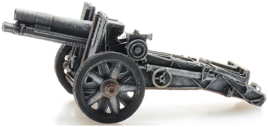 15 cm sIG 33 Winter (WM) Ready-Made, Painted 1:87 Artitec Model (view 2)