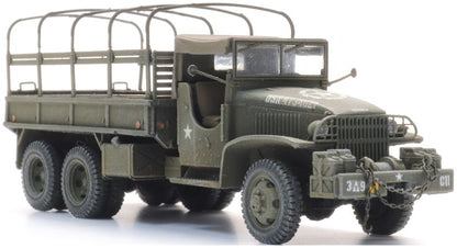 GMC CCKW-353 Cargo Open Bed (US) Ready-Made, Painted 1:87 Artitec Model (view 2)
