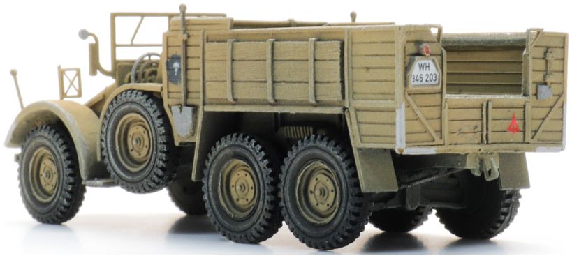 Krupp Protze Afrika (WM) Ready-Made, Painted 1:87 Artitec Model (view 2)