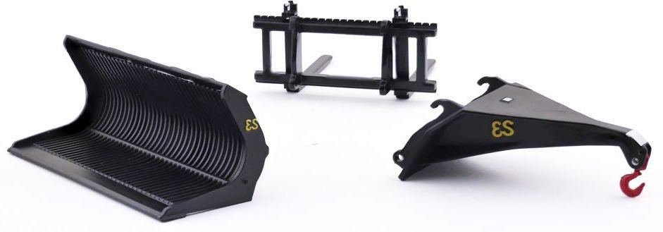 Available To Order – Eurosteel wheelloader attachment set Fits JCB / Volvo 1:32 (AT 3200121)