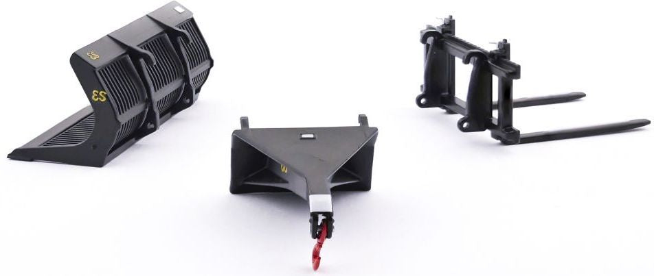 Available To Order – Eurosteel wheelloader attachment set Fits JCB / Volvo 1:32 (AT 3200121)