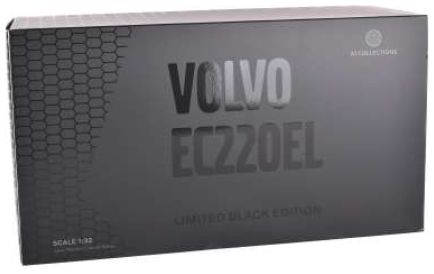 Volvo EC220E Limited Black Edition Crawler Excavator (999 pcs) 1:32 – diecast model (view 4)