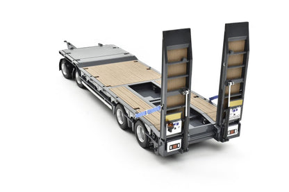 Available to Order – Nooteboom ASDV-40-22 4 Axle Drawbar Trailer with Ramps - Grey 1:32 (AT 3200139GY)