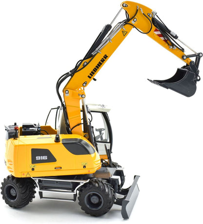 Available to Order – Liebherr A916 Wheeled Excavator w/Nokian Tyres and w/Disconnectable Standard Bucket 1:32 (AT 3200140)