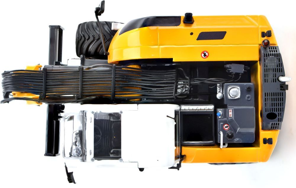 Liebherr A916 Wheeled Excavator w/Mitas Tyres and Disconnectable Liebherr Bucket 1:32 – diecast model (view 2)