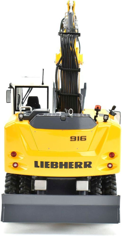 Liebherr A916 Wheeled Excavator w/Mitas Tyres and Disconnectable Liebherr Bucket 1:32 – diecast model (view 5)
