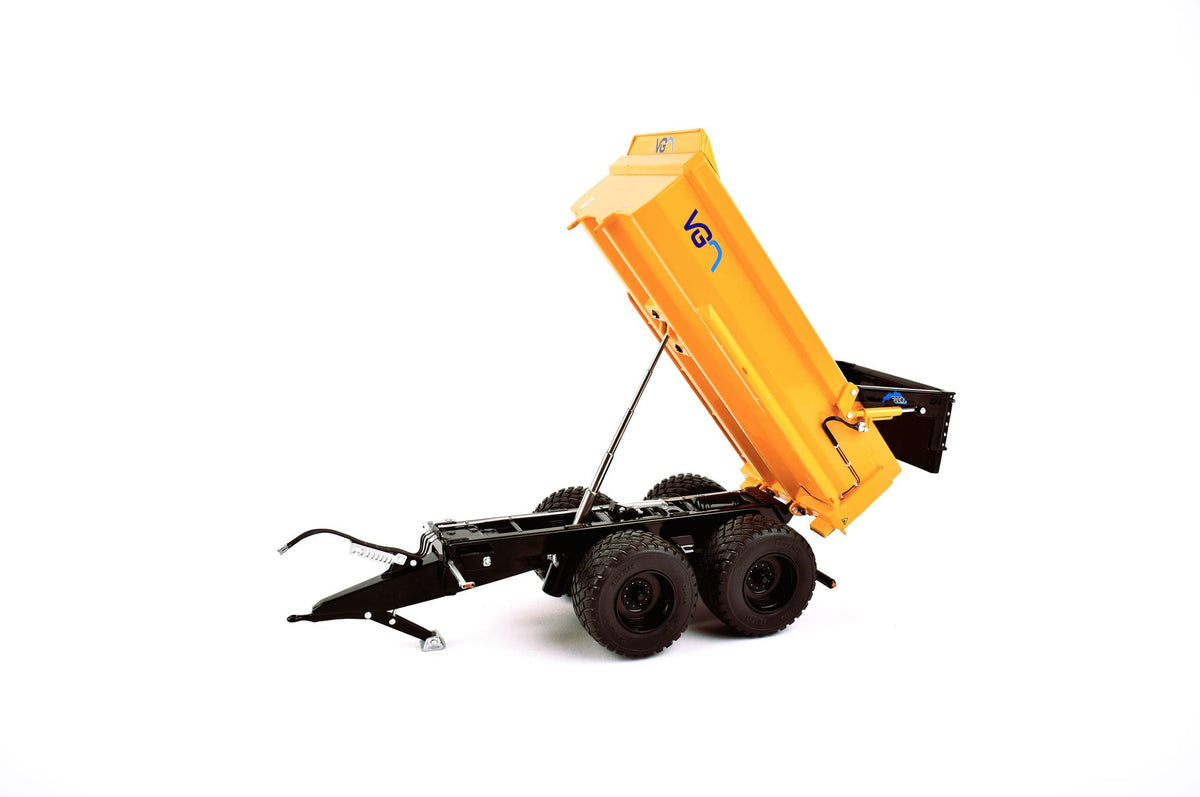 VGM Rocky 24 Tipper Trailer Yellow Black Ltd Edition 1:32 – diecast model (view 2)