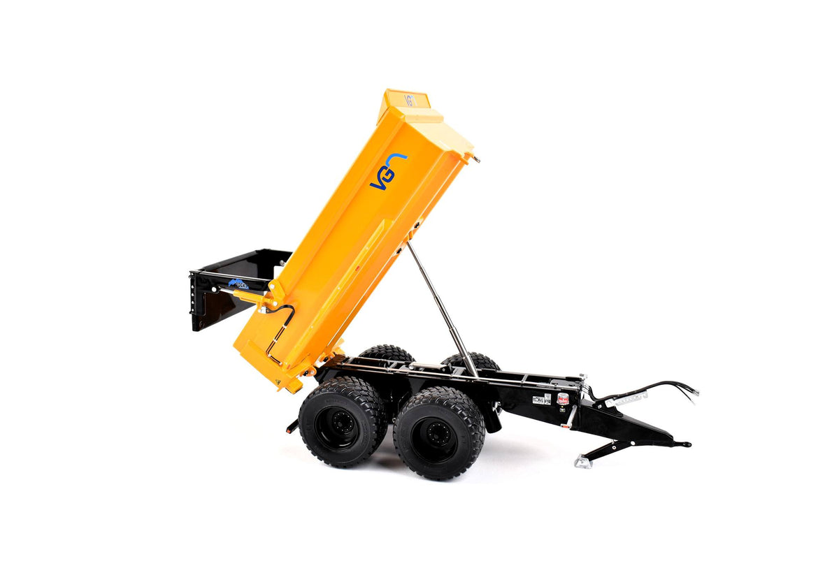 VGM Rocky 24 Tipper Trailer Yellow Black Ltd Edition 1:32 – diecast model (view 3)