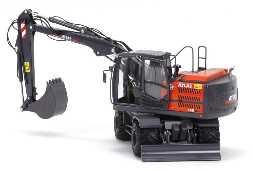 Atlas 160W Wheeled excavator With Nokian tyres 1:32 – diecast model (view 2)