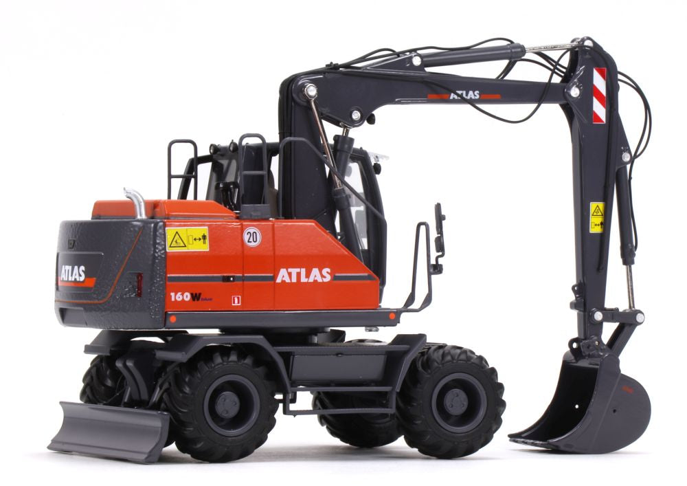 Atlas 160W Wheeled excavator With Nokian tyres 1:32 – diecast model (view 5)