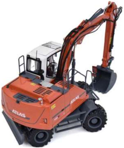 Available To Order – Atlas 185W Wheeled Excavator Classic w/Nokian Tyres & Standard Atlas Bucket 1:32 (AT 3200153)