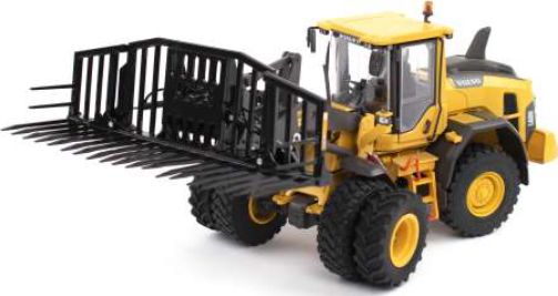 JCB AGRI Folding Grass Fork (Fits Volvo L60H) 1:32 – diecast model (view 2)
